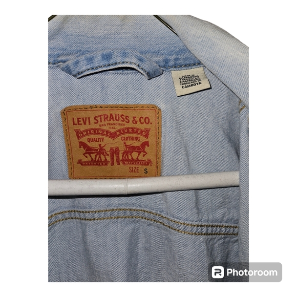 Levis Vintage Trucker Jacket, Unisex, Size Small, Pre-Owned,Excellent Condition - Picture 8 of 11